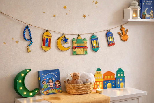 DIY Eid & Ramadan Wooden Ornament Kit | Paint Your Own Islamic Decor